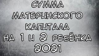 Материнский капитал 2021 / Индексация Материнского капитала 2021