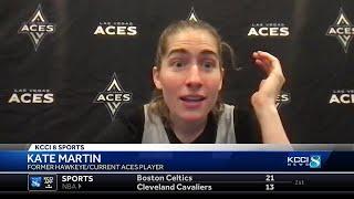 Iowa basketball: See former Hawkeyes star Kate Martin's shocked reaction to Lisa Bluder's retirement