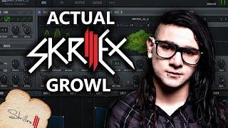 ACTUAL SKRILLEX GROWL - XFER SERUM [Preset Download]