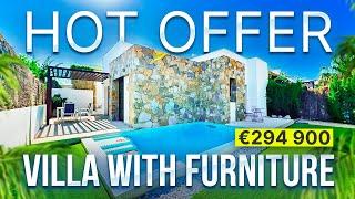 Experience the DREAM Villa in Spain with Furniture and a Pool! Hot Offer €294 900