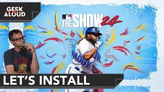 Let's Install - MLB The Show 24 [PlayStation 4] #gaming