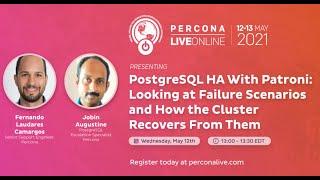 PostgreSQL HA With Patroni: Looking at Failure Scenarios and How the Cluster Recovers From Them