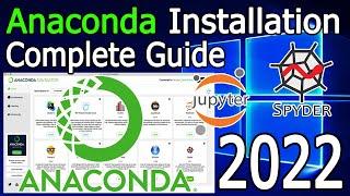 Install Anaconda Python, Jupyter Notebook, Spyder on Windows 10/11 [2022 Update] Anaconda Navigator