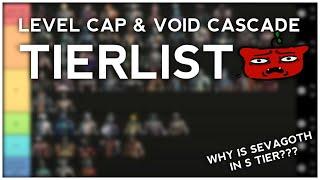 WARFRAME TIERLIST | Level Cap & Void Cascade (Unscripted)