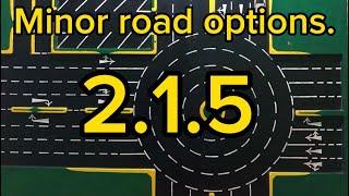 Minor Road Options 2.1.5 Ntsa questions and answers #ntsadrivingtest