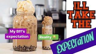 MASSIVE ONE GALLON BUBBLE TEA / BOBA TEA CHALLENGE | GIRLS VS FOOD 16 | BUBBLE TEA RECIPE MMMM