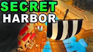 I MADE a SECRET HARBOR    Roblox Survival Game