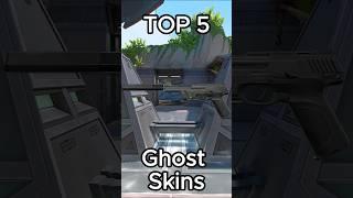 Top 5 BEST Ghost Skins In VALORANT