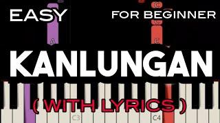 KANLUNGAN ( LYRICS ) - NOEL CABANGON | SLOW & EASY PIANO