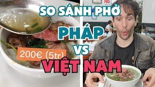 So Sánh Phở Vịệt Nam Và Pháp | WillinVietnam | #shorts