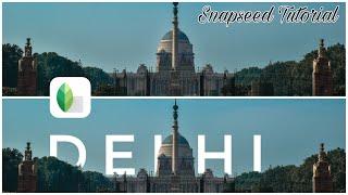 how to add text behind object snapseed lGoogle play App l photo editing tutorials