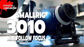 SmallRig 3010 Mini Follow Focus F40 Setup And Review