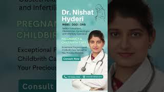 Best #gynecologist doctor in #hyderabad | Dr. Nishat Hyderari at Majestic Hospital #shorts