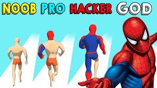 NOOB vs PRO vs HACKER vs GOD in Mashup Hero