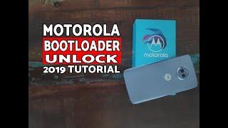 How to:Motorola Bootloader Unlock 2019 Tutorial