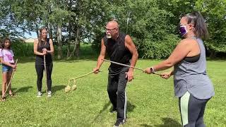 Indigenous game of Cha Ha or Double Ball