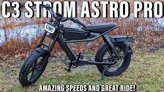 C3STROM ASTRO PRO!  The best looking Bike that looks like a Motorcycle!