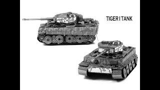 3D Танк Тигр металлический пазл (aliexpress.com)