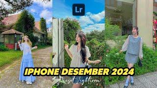 FREE 50+ PRESET LIGHTROOM | IPHONE DESEMBER 2024 | LIGHTROOM TUTORIAL