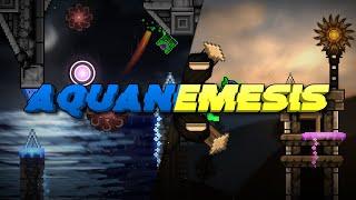 "Aquanemesis" 100% | Extreme Platformer Demon | Geometry Dash 2.2 | Level by vLibra