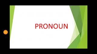 Pronouns