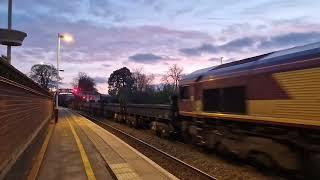 6V93 Corby to Margam at Oakham 66144