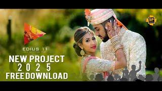 Edius New Song Project 2025 Free Download | Enna Sona (Wedding Project 2025)  By Shhahzaib Pardesi