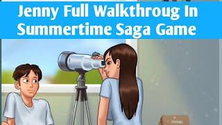 Summertime Saga jenny All Missions 0.20.16 || Jenny Walkthrough Guide 0.20.17