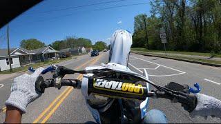 CRF150r Wheelies| Sunday funday outside | 112terry