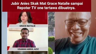 Grace Natalie terduduk lemas di skak mat Usamah Abdul Aziz Jubir Anies Baswedan