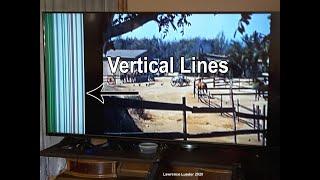 Vertical Lines on TV is not from a Bad T-con Board