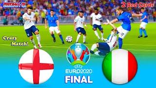 PES 2021 - England vs Italy - Final UEFA EURO 2020 - Match eFootball Gameplay PC