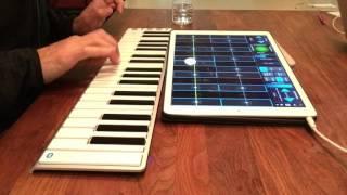 Jordan Rudess plays with CME Xkey Air37