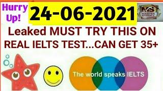 24 JUNE 2021 IELTS EXAM LISTENING ANSWERS | 24 JUNE LISTENING ANSWERS