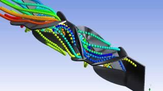 CFD Design Simulation | Static Mixer | Komax Systems, Inc