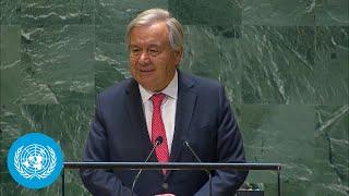 Poverty, inequality, climate in need for solutions - UN Chief to General Assembly | United Nations