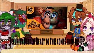 !Not my idea! Security Breach React to This Comes From Inside |GachaClub FNAF| #Fnaf #Gacha