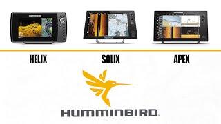 Humminbird Comparison | Helix Solix and Apex