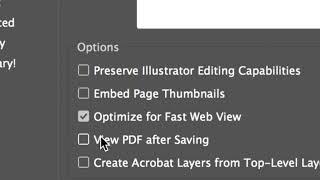 Adobe Illustrator CC 4 - Save an Illustrator file as an Illustrator Editable PDF