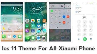 iphone 11 Theme For MIUI 11, MIUI 10 | iphone 11 Theme For all Xiaomi Phone, Install 3rd Party Theme