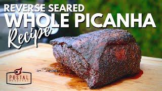 Grilled Whole Picanha on the Kettle Grill - Smoked Picanha Recipe