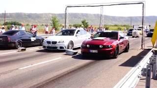 BMW F10 535D vs MUSTANG GT