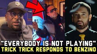 Trick Trick SENDS WARNING To Benzino DISSING Eminem In Detroit At Moms Spaghetti Restaurant