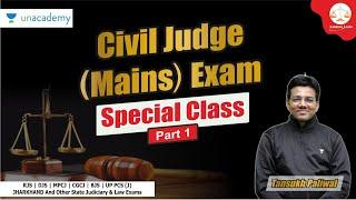 Judiciary Mains Exam Strategy | Civil Judge Mains | Part -1| Linking Laws | By Tansukh Paliwal