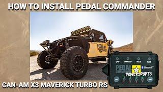 Pedal Commander PC-152 Installation - Can-Am X3 Maverick Turbo RS