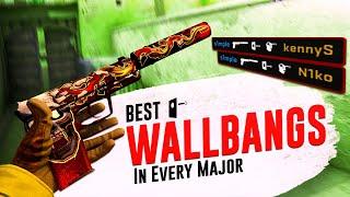 BEST WALLBANGS IN EVERY CS:GO MAJOR OF ALL TIME!