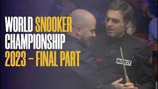 Ronnie O'Sullivan vs Luca Brecel | World Snooker Championship 2023 | Session 3