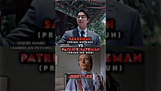 Salesman vs Patrick Bateman