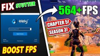 How To Fix Stutter & Boost FPS in Fortnite Chapter 5 Season 3! ️ (FPS BOOST Fortnite Chapter 5)