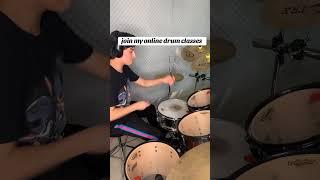 How To Learn How To Play Quick Drum Fills For Beginners #drums #drummer  #drumming #drumlessons #fyp